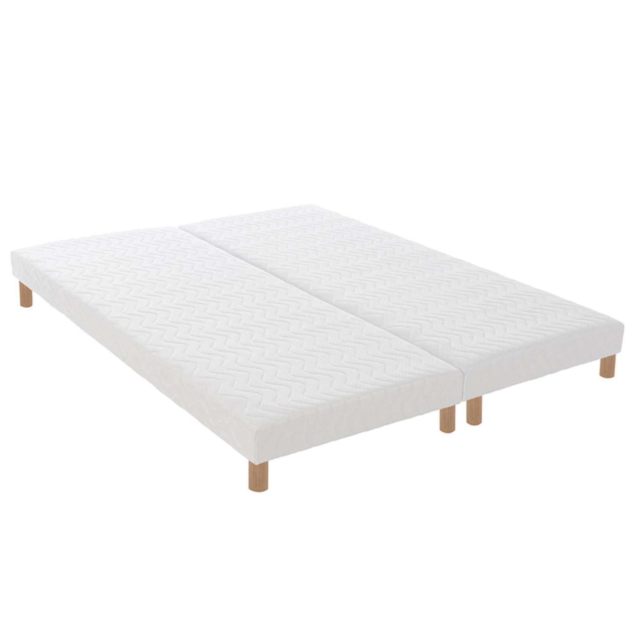Voir la diapositive 6 : IDLITERIE Ensemble matelas mousse haute résilience CIRRUS avec sommier - confort français