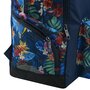Voir la diapositive 7 : FREEGUN Sac à dos 2 compartiments bleu motifs fleurs 