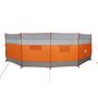 Voir la diapositive 4 : VIDAXL Brise vent de camping gris et orange 510x153 cm imperméable