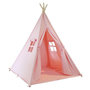 Voir la diapositive 1 : Sunny Alba Tipi tente rose pastel