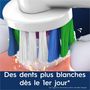 Voir la diapositive 3 : ORAL B Brossette dentaire Brossettes 3D White x3 X-filaments