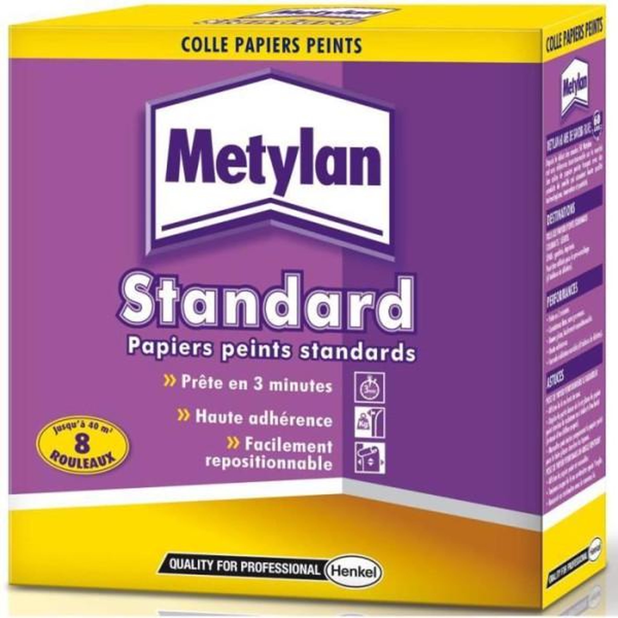 METYLAN Colle Papiers Peints - METYLAN - Universelle - Paquet 250g