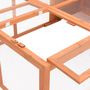 Voir la diapositive 5 : VIDAXL Cage pour animaux de jardin 150x100x50 cm Bois de sapin massif