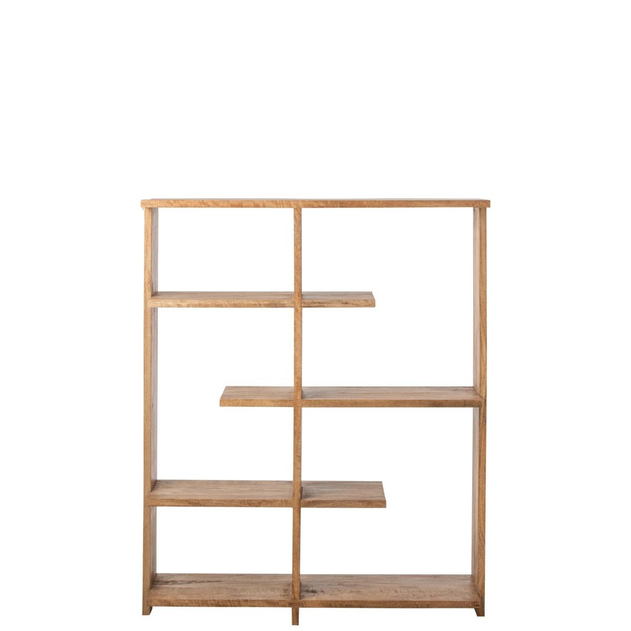 Voir la diapositive 4 : Paris Prix Bibliothèque en bois  manga  146cm naturel