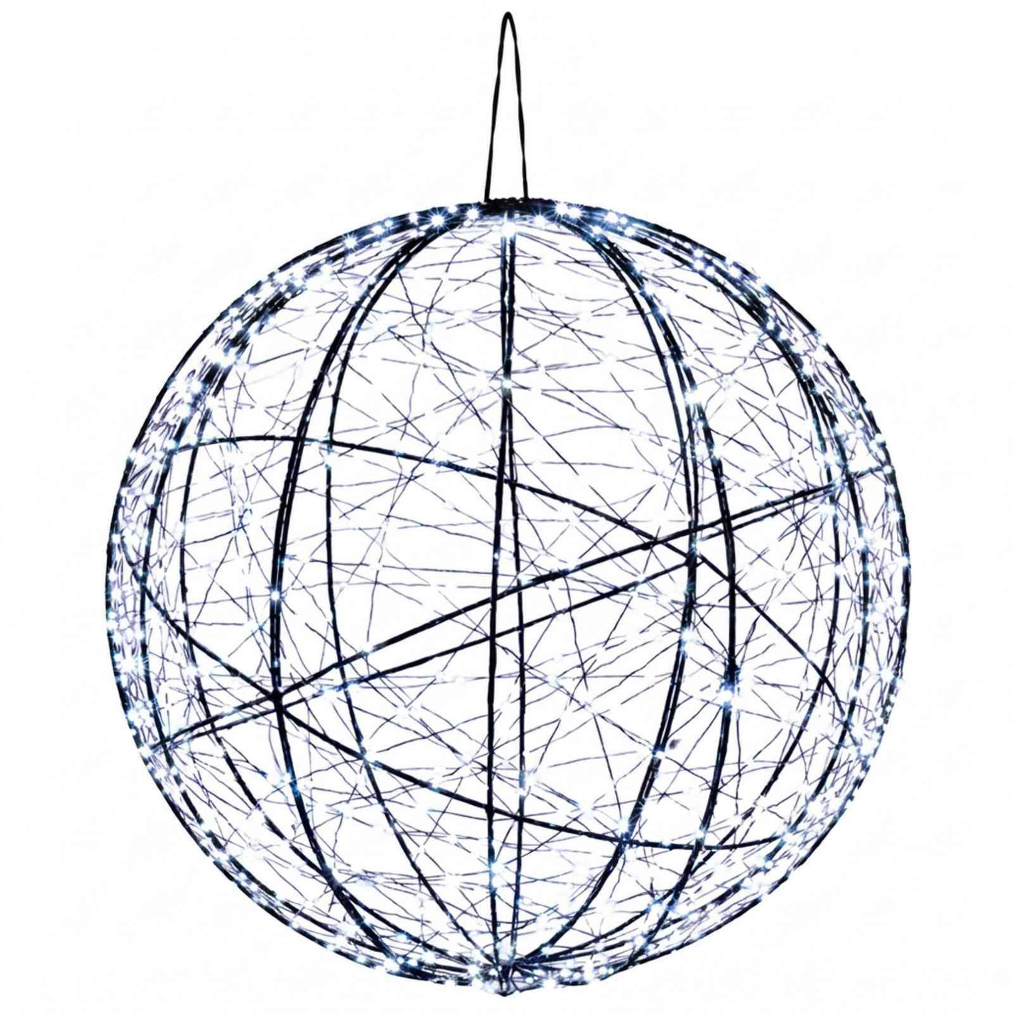 Voir la diapositive 5 : VIDAXL Lumiere de finial de Noël 2 pc 1000 LED Blanc froid