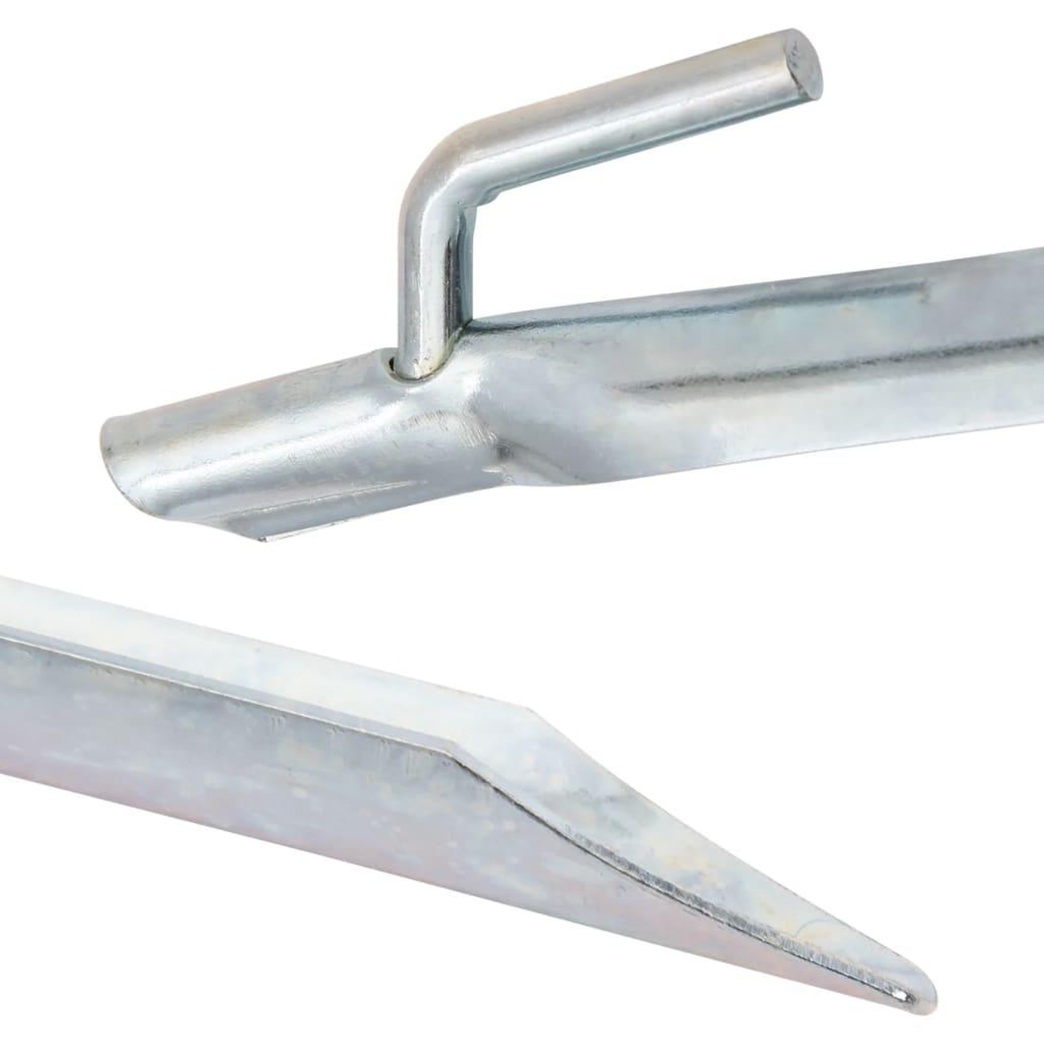 Voir la diapositive 5 : VIDAXL Piquets de tente 24pcs en forme de V 25cm Ø20mm acier galvanise