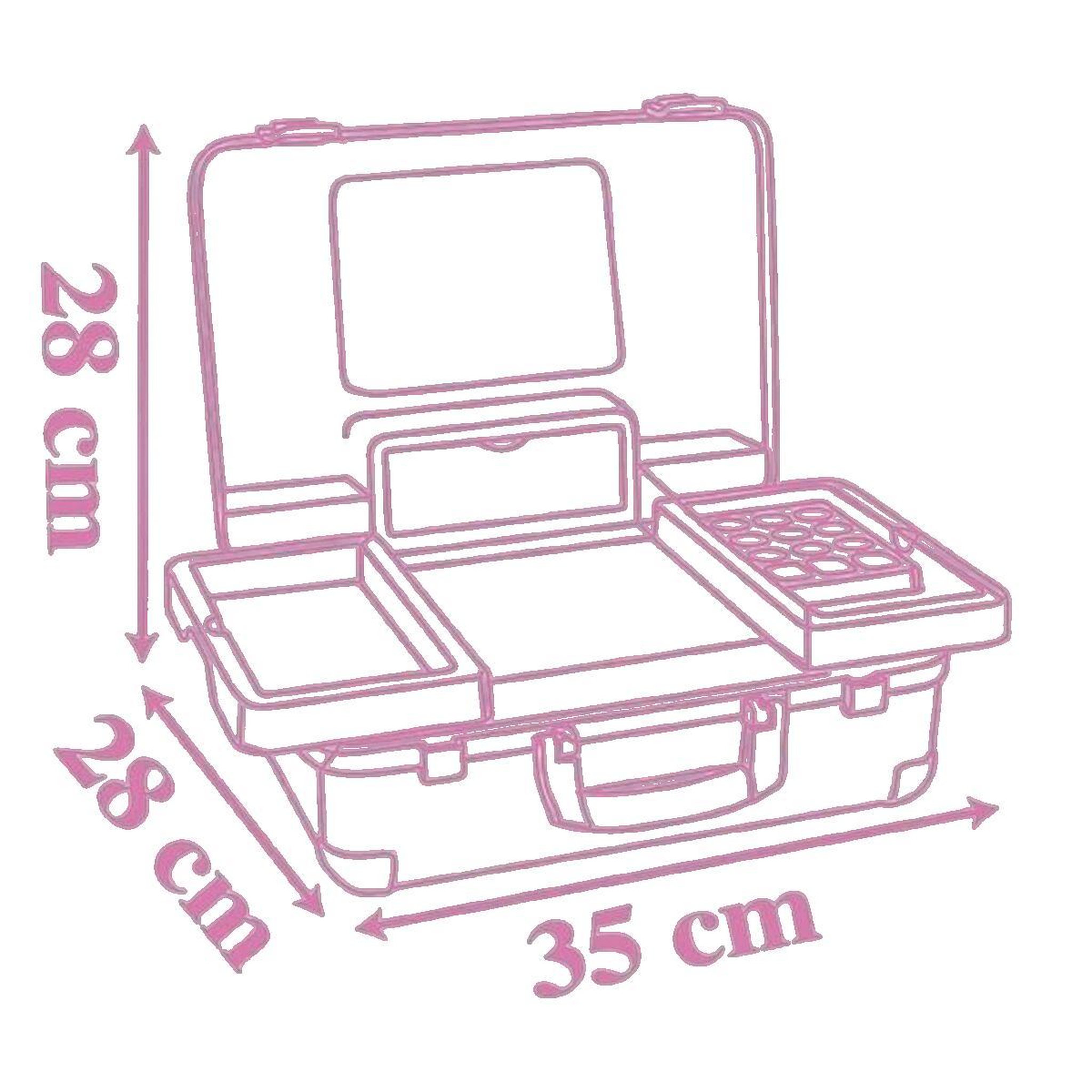 Voir la diapositive 3 : SMOBY Valise de beauté Smoby Disney Princess pastel