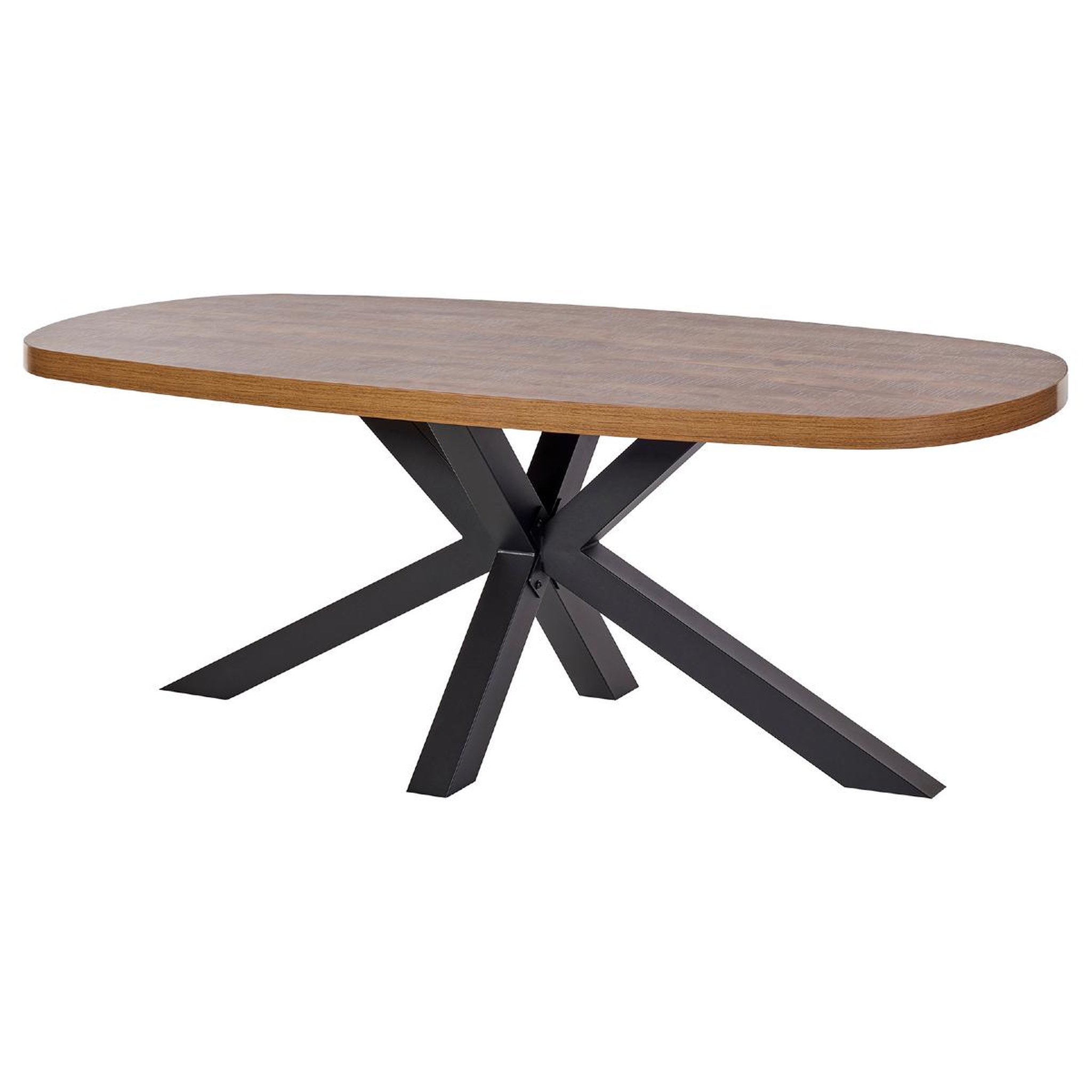 Voir la diapositive 6 : JLC KREATION Salle manger complète led en bois avec table ovale samantha