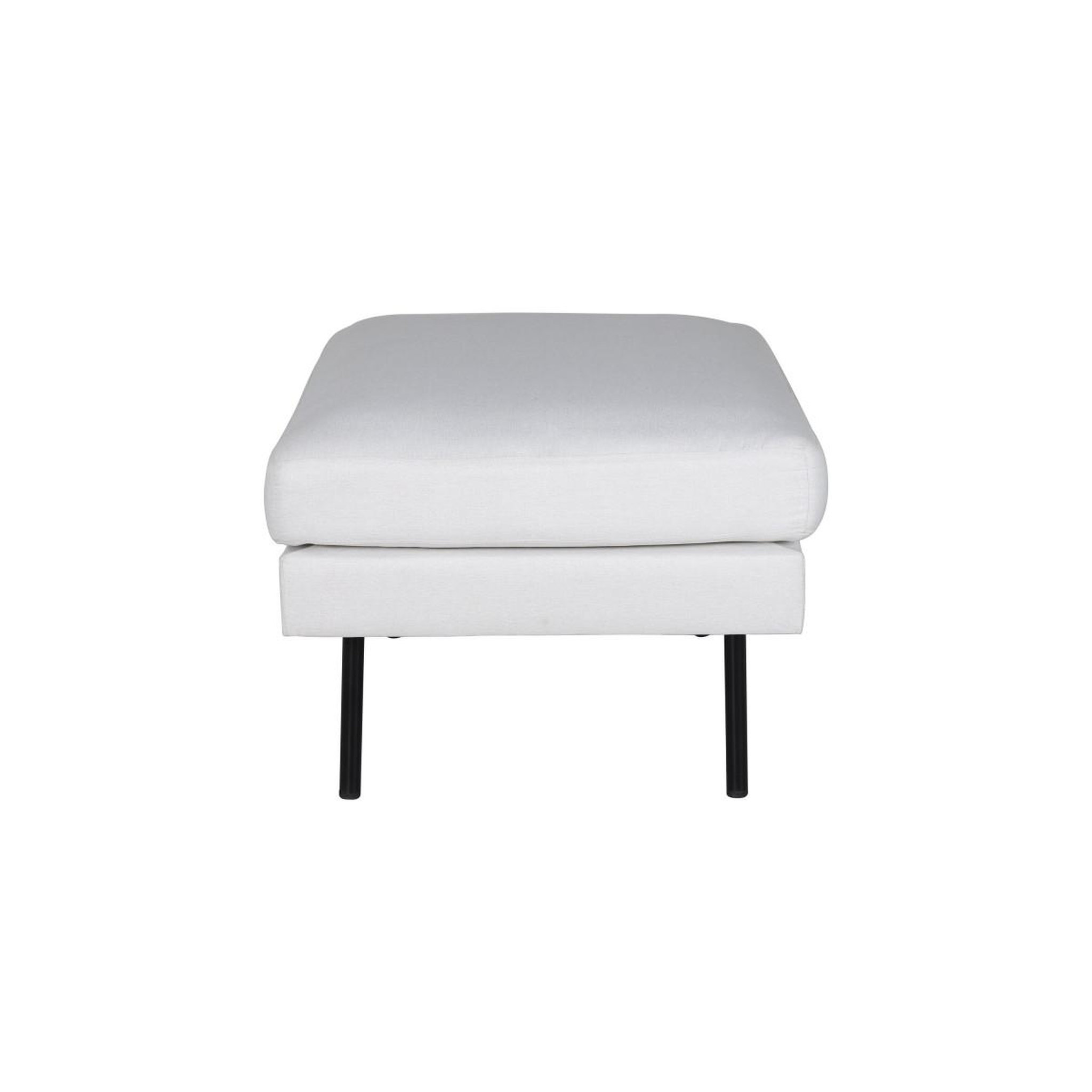 Voir la diapositive 3 : Paris Prix Pouf design en tissu  zoom  85cm beige clair