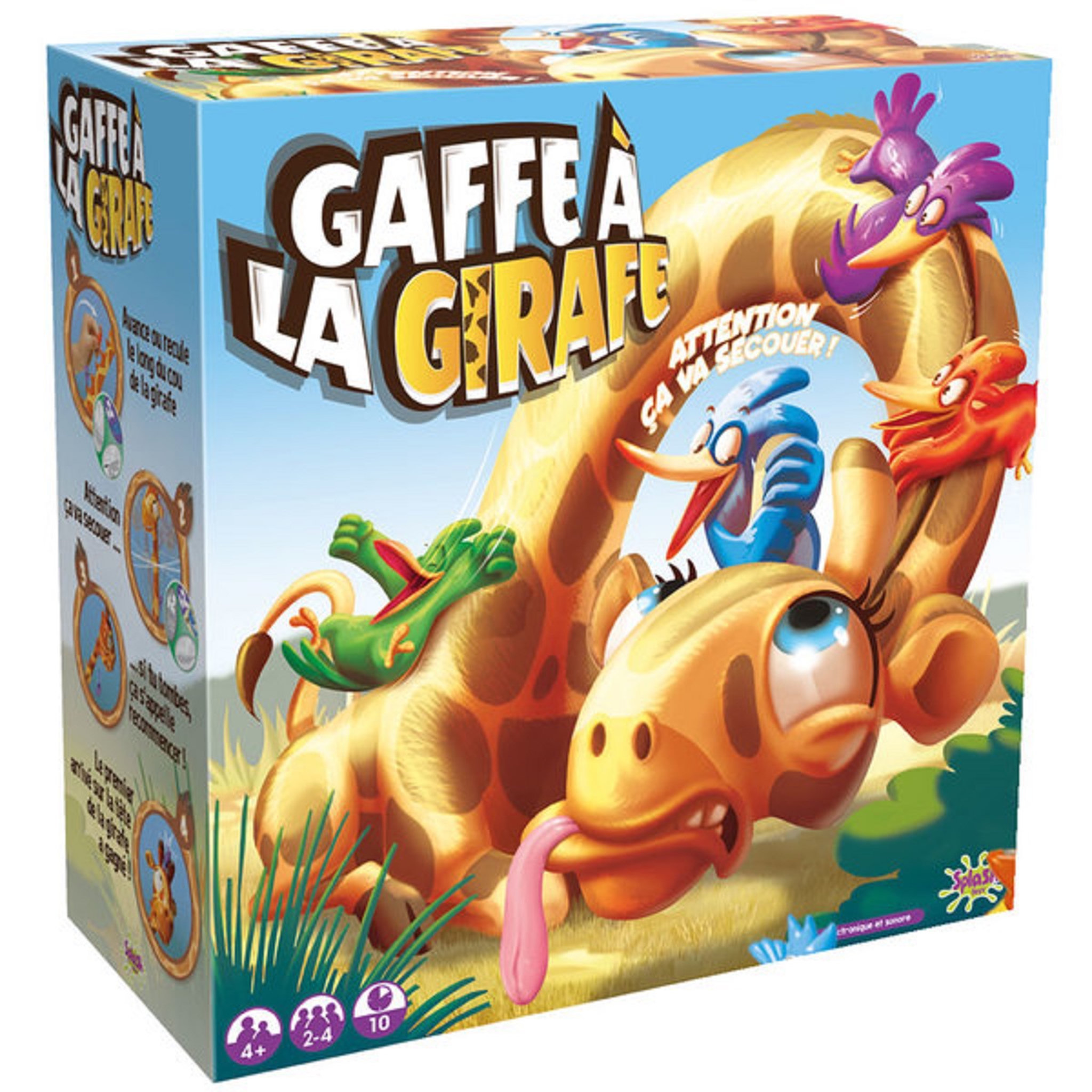 Voir la diapositive 1 : SPLASH TOYS Jeu - Gaffe à la girafe