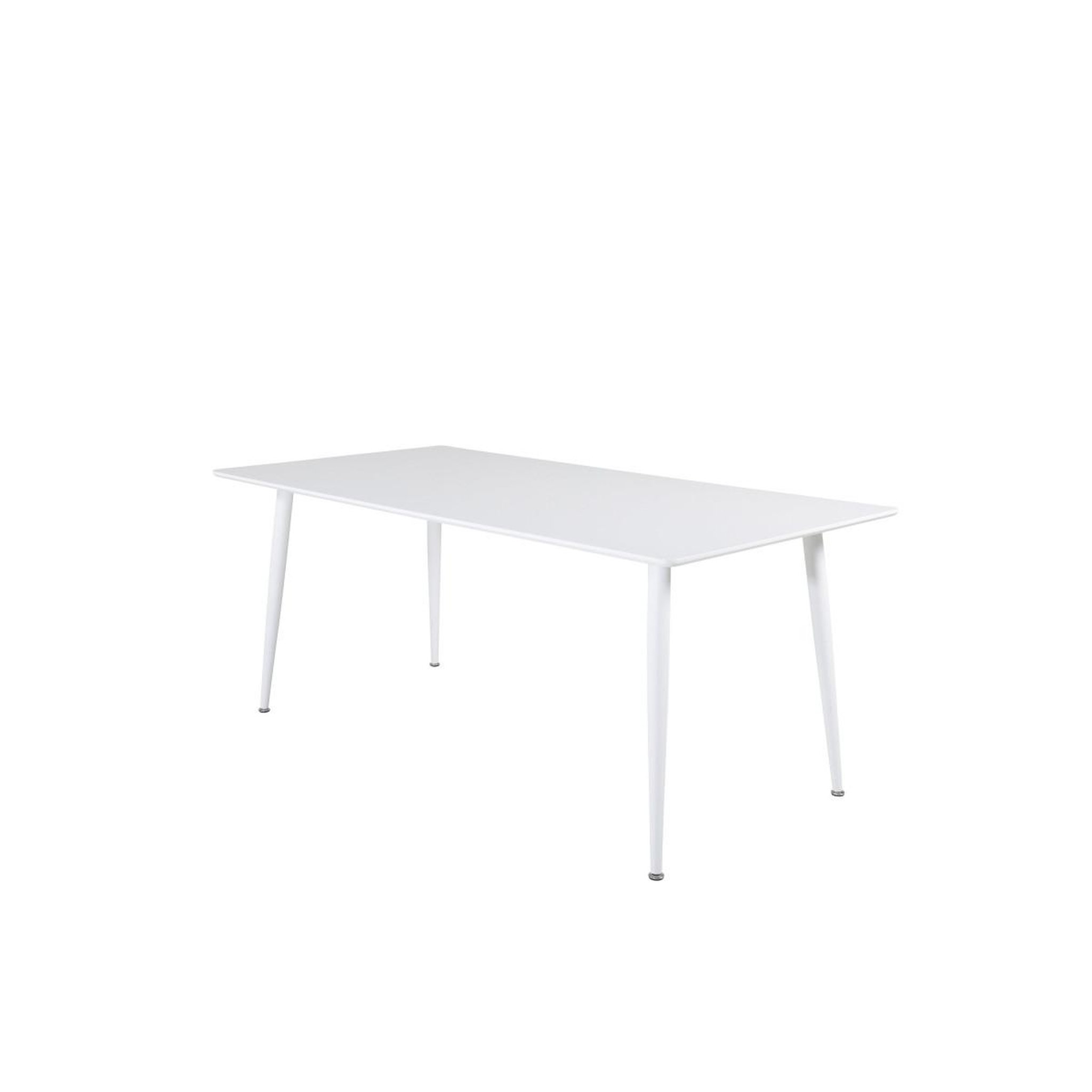 Voir la diapositive 3 : Paris Prix Table à manger design  polar  180cm blanc