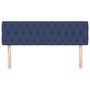 Voir la diapositive 3 : VIDAXL Tetes de lit 2 pcs Bleu 72x7x78/88 cm Tissu
