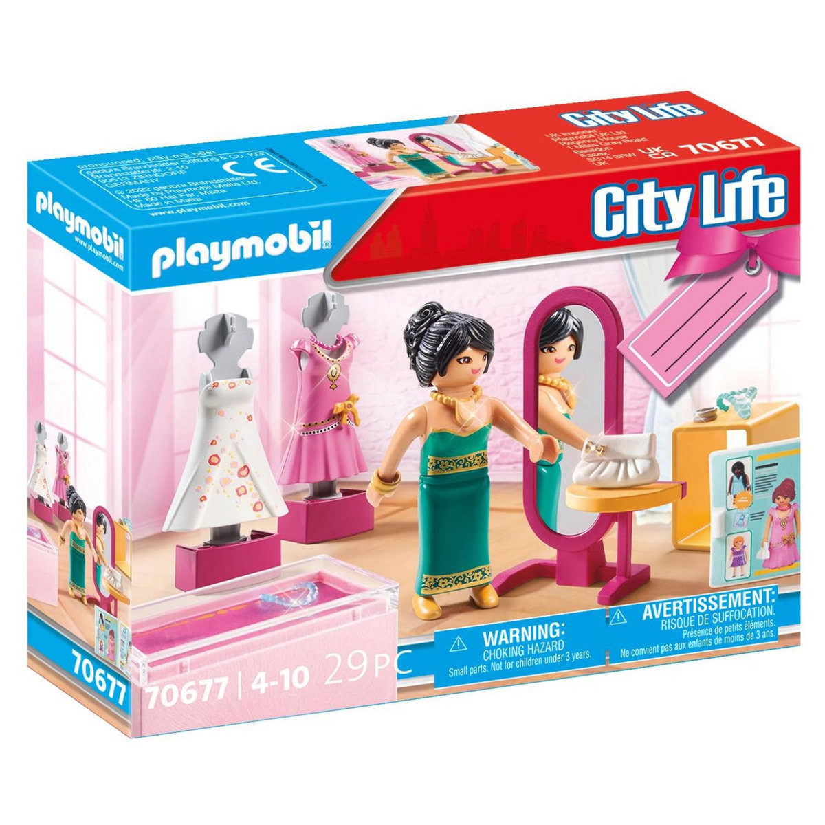 PLAYMOBIL 70677 - City Life Boutique de mode 