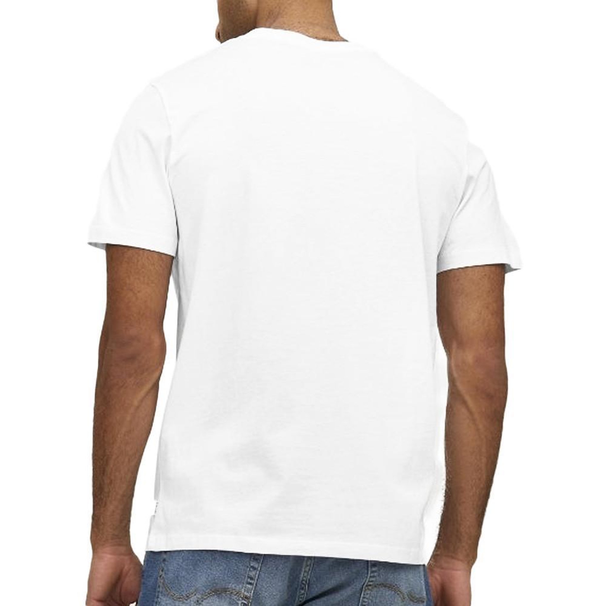 Voir la diapositive 2 : Jack & Jones T-shirt Blanc Homme Jack & Jones Basic V