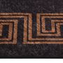 Voir la diapositive 5 : VIDAXL Tapis lavable antiderapant 160x230 cm noir et dore