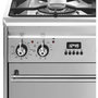 Voir la diapositive 3 : SMEG Cuisinière gaz GP61X9