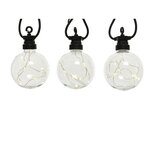 JARDIDECO Guirlande lumineuse guinguette électrique LED 10 ampoules 2,70 m