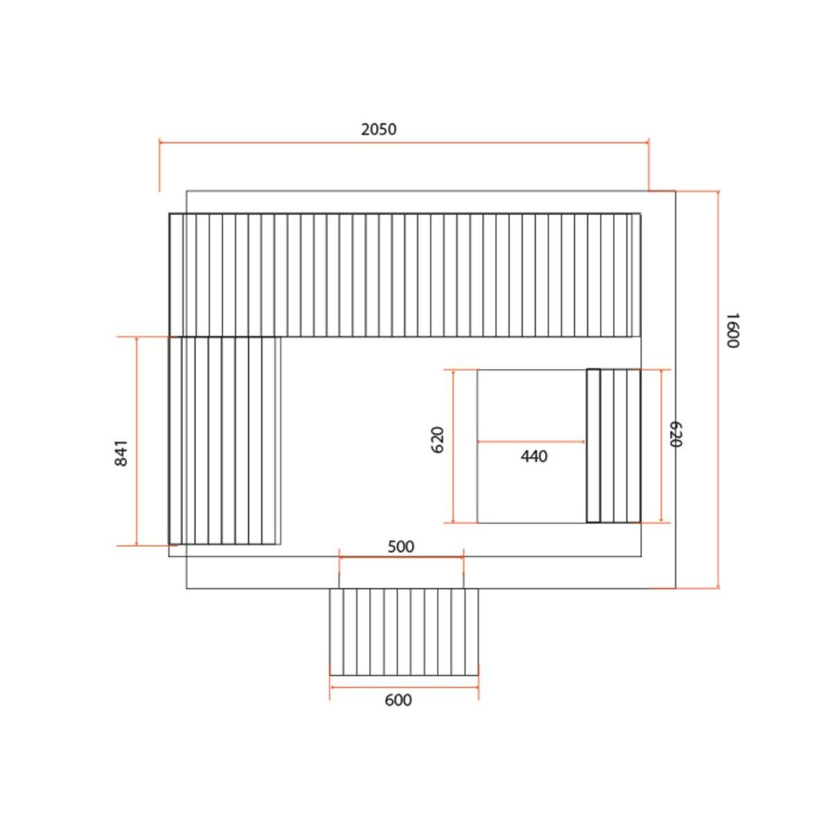 Holl's Sauna traditionnel d'extérieur Gaïa Bella - Holl's