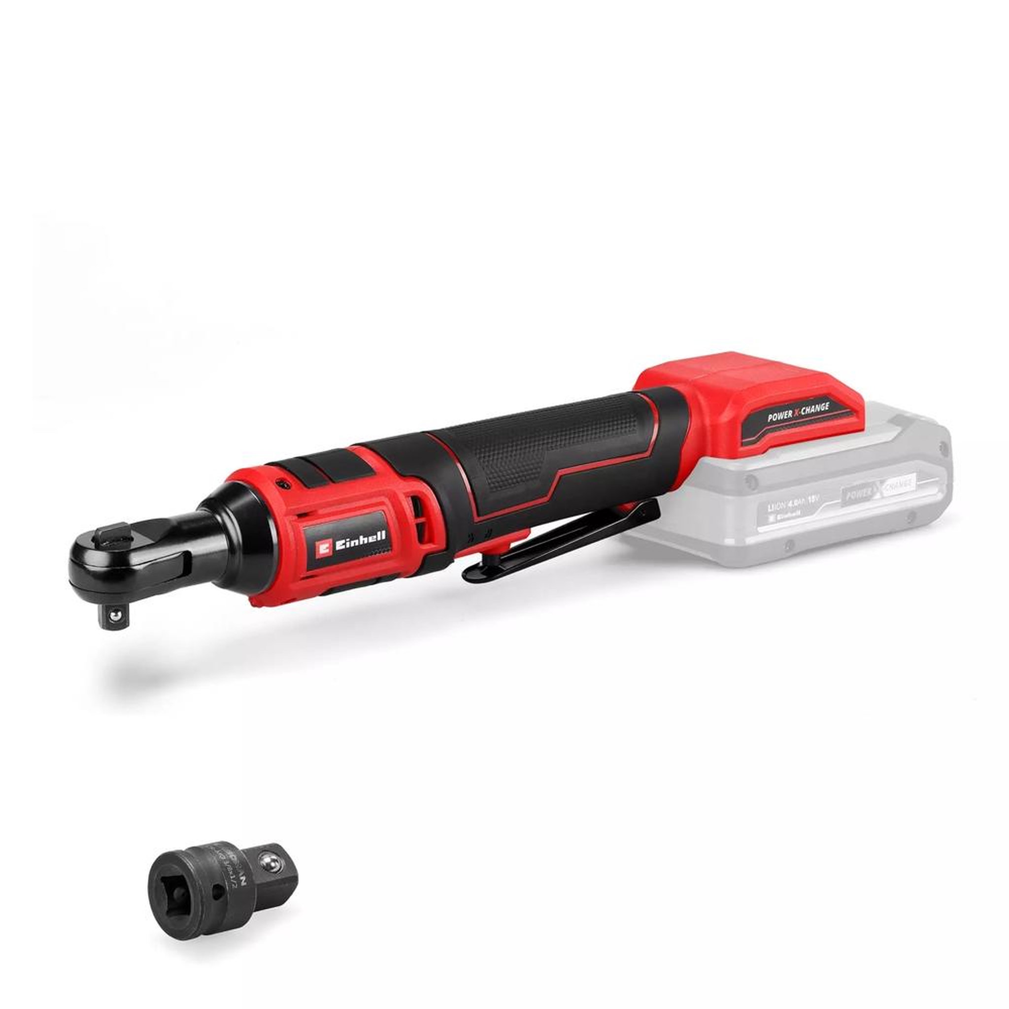 Einhell Visseuse à chocs TE-RW 18/60 Li Solo - 18V - couple 60Nm - porte-embout ¼  - LED intégrée - sans batterie/chargeur