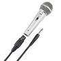 Voir la diapositive 3 : Hama Microphone dynamique Hama DM 40 argenté