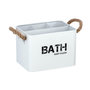 Voir la diapositive 1 : Wenko Boîte de rangement compartimentée salle de bain Gara - L. 19 x H. 12 cm
