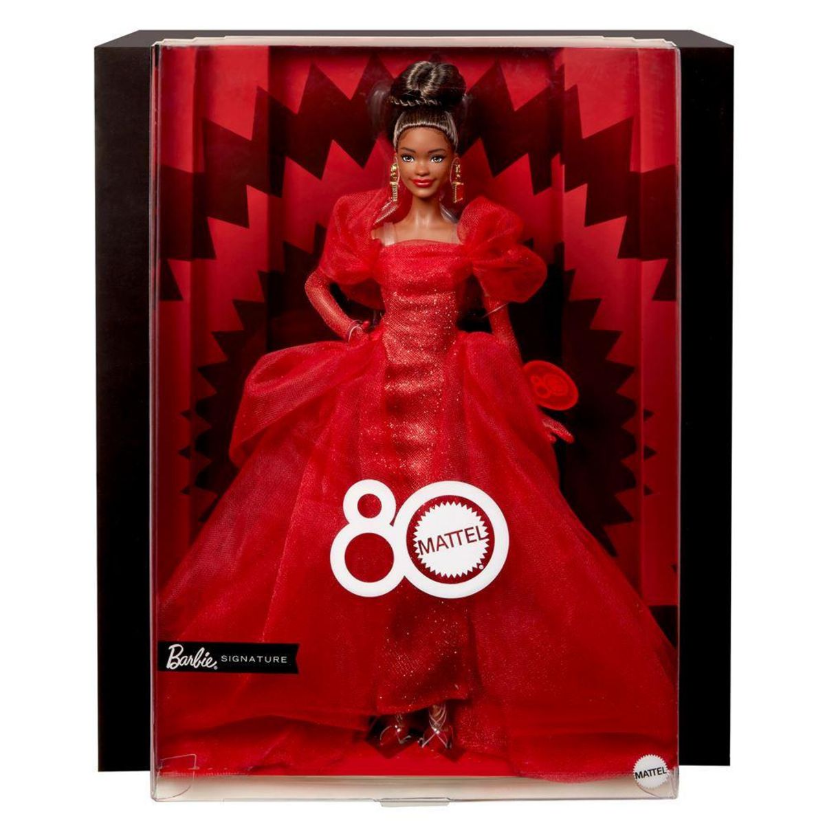 BARBIE Poupée Barbie Mattel 80 ans Brune