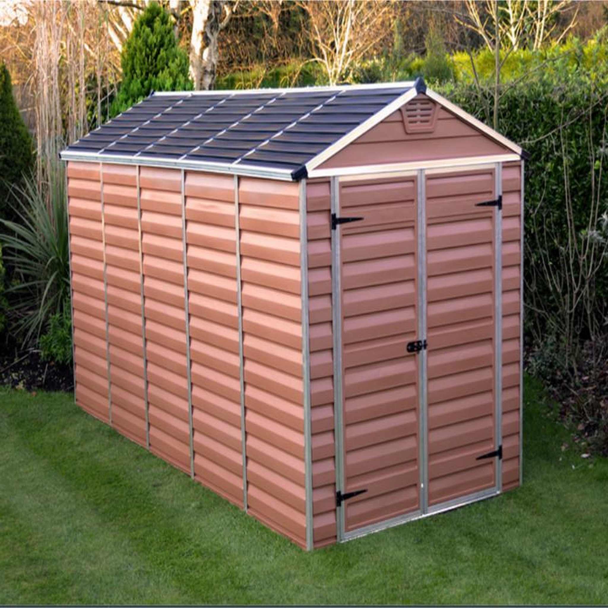 Palram Abris de jardin 6.6m² ambre - 703225