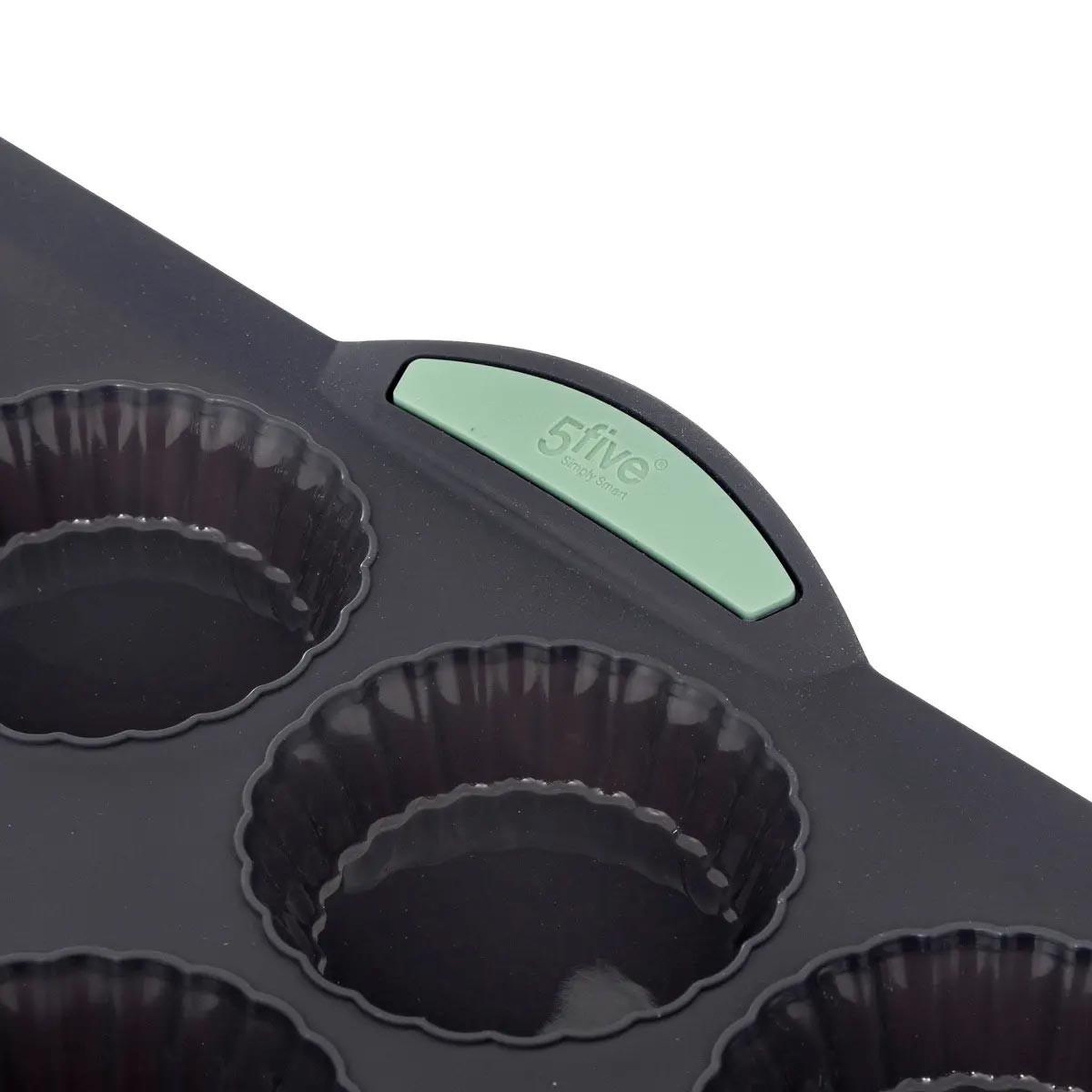 Voir la diapositive 2 : FIVE Moule 20 tartelettes silicone  silitop  40cm gris