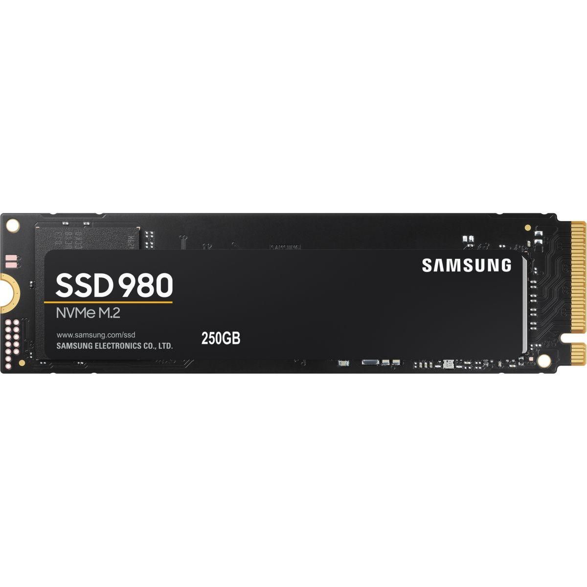 Samsung Disque dur SSD interne 980 250Go PCIe 3.0 NVMe M.2