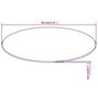 Voir la diapositive 5 : VIDAXL Dessus de table ronde en verre trempe 300 mm