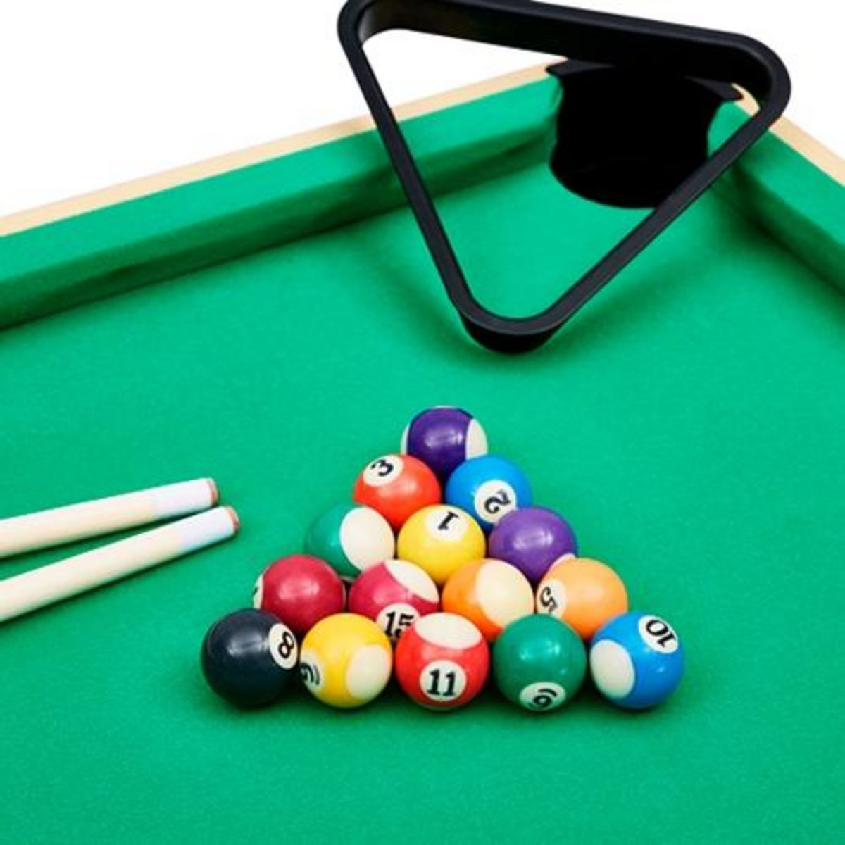 MISTER BABYFOOT Table multi-jeux 12 en 1 pliable hêtre - Benzy