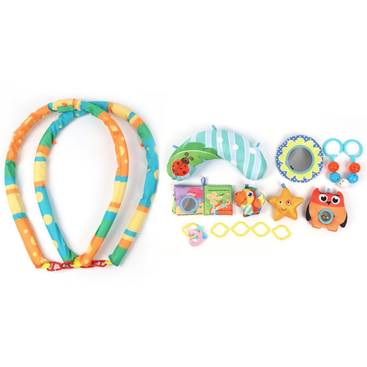 MILLY MALLY Tapis d'éveil TinyMini 4 Faces avec barrière