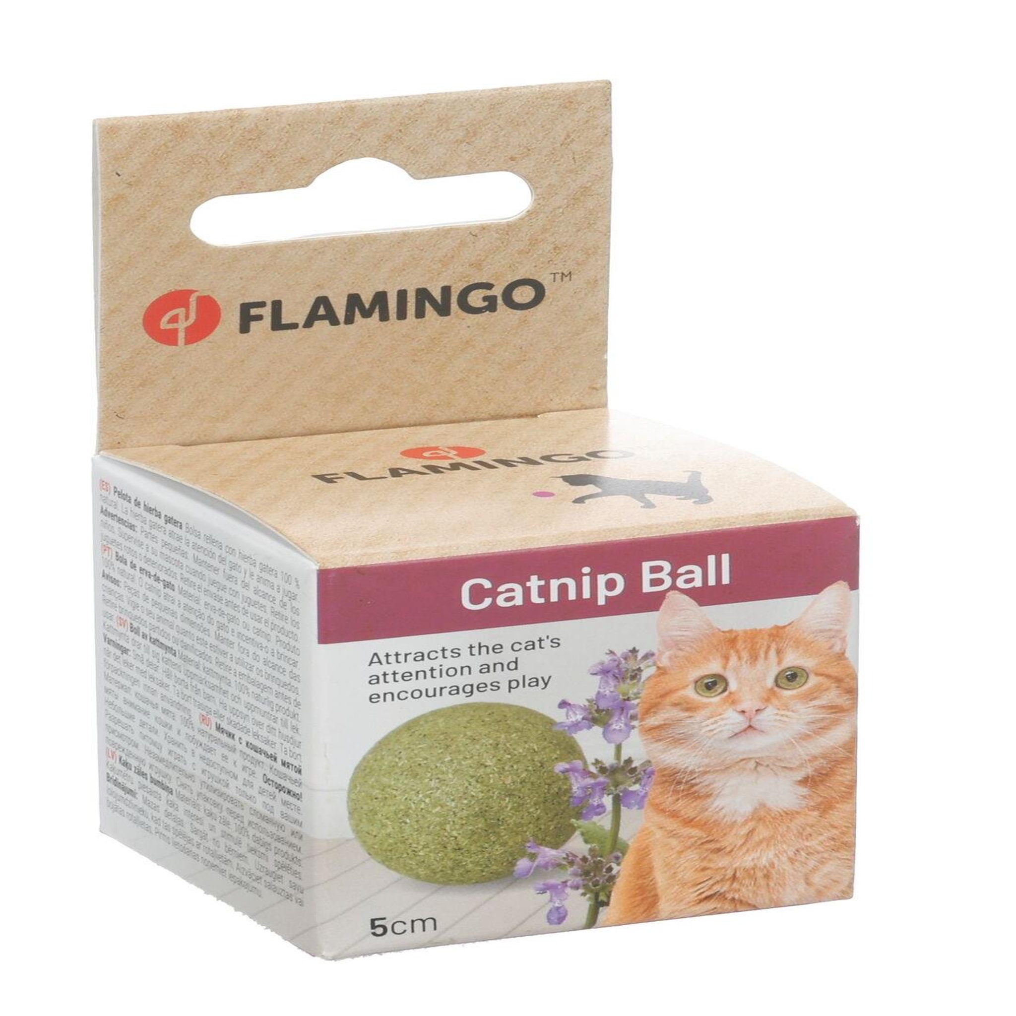 Voir la diapositive 4 : Eden Balle de cataire naturelle katti jouet pour chat
