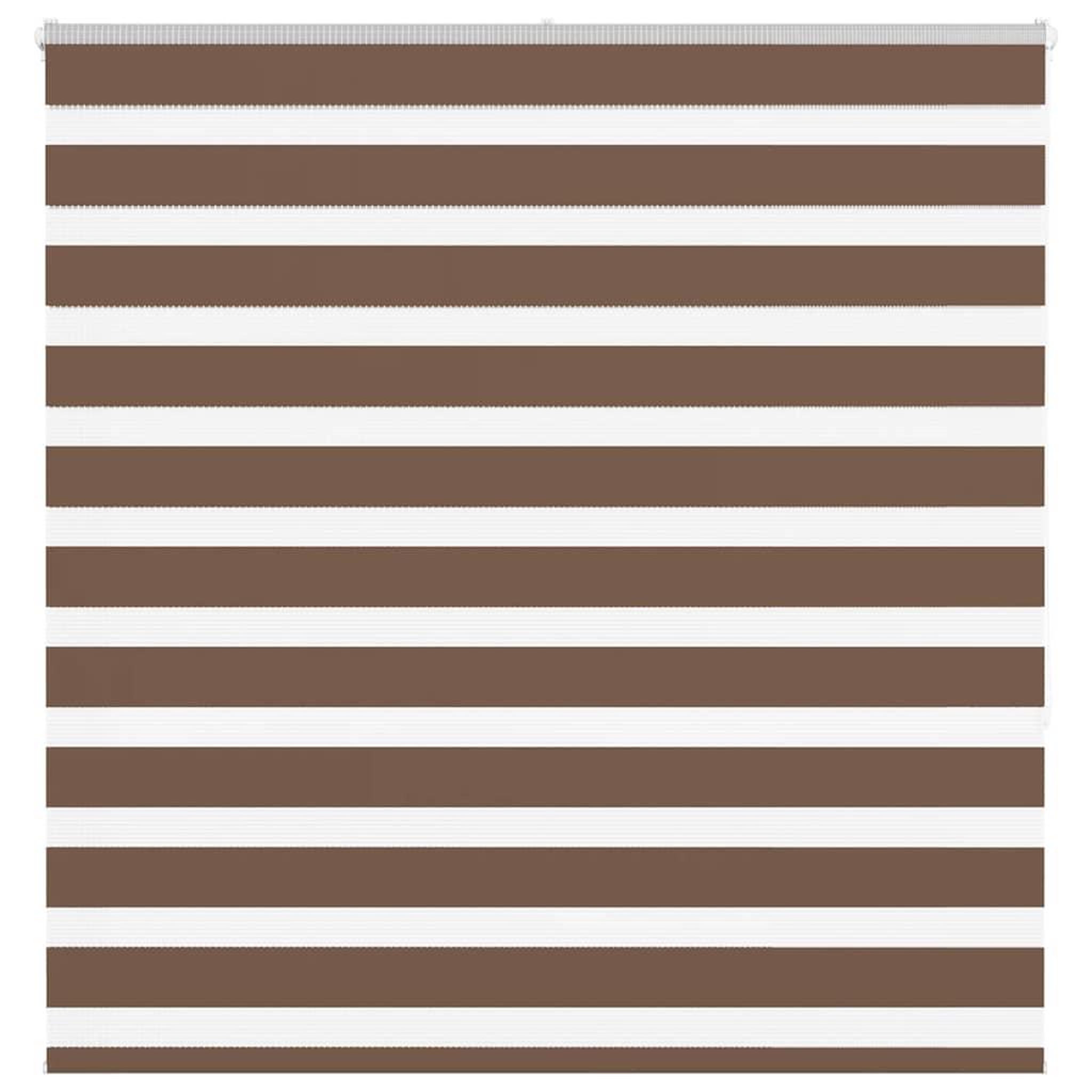 VIDAXL Store zebre marron 140x150cm largeur du tissu 135,9cm polyester