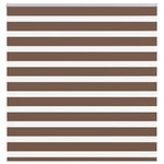 VIDAXL Store zebre marron 140x150cm largeur du tissu 135,9cm polyester