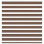 Voir la diapositive 1 : VIDAXL Store zebre marron 140x150cm largeur du tissu 135,9cm polyester