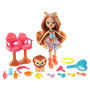 Voir la diapositive 1 : MATTEL Enchantimals Coffret - Lacey Lion et Manesy - Salon de coiffure