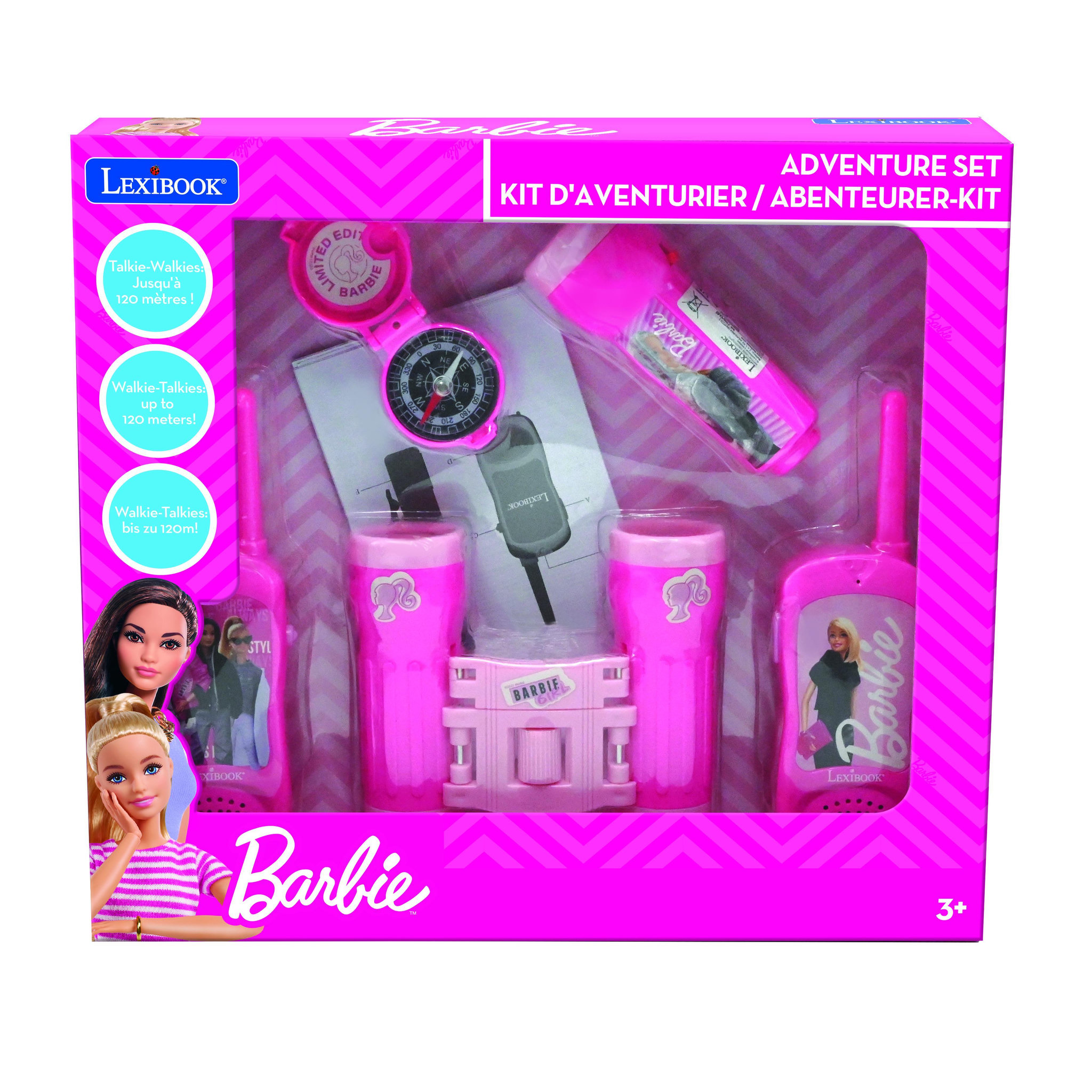 Voir la diapositive 5 : Lexibook Kit d'aventurier Barbie