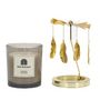 Voir la diapositive 2 : Paris Prix Bougie parfumée  Carrousel  8cm Bois & Gigembre