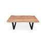 Voir la diapositive 6 : Paris Prix Table de Repas  Azimato  200cm Naturel & Noir