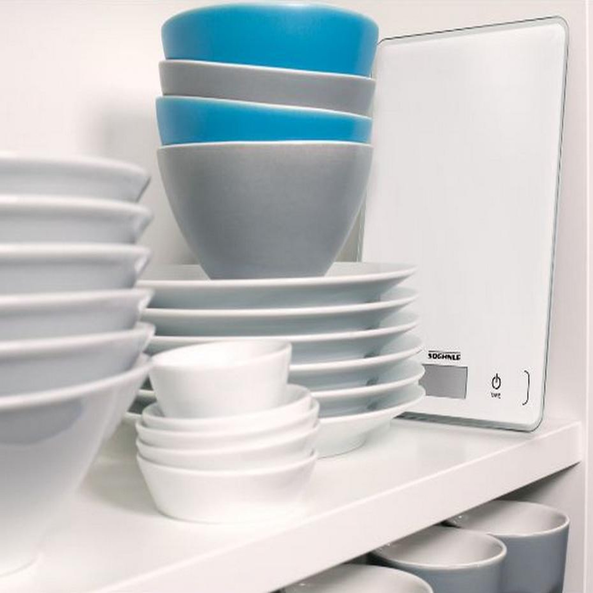 Voir la diapositive 6 : Soehnle Balance de cuisine électronique 5kg - 1g blanche - 0861501