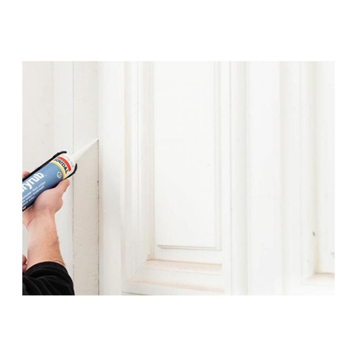 Soudal Mastic acrylique ACRYRUB F4 gris cartouche 300ml SOUDAL 120660