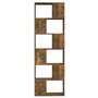 Voir la diapositive 5 : VIDAXL Bibliotheque/Separateur de piece Chene fume 60x24x186 cm