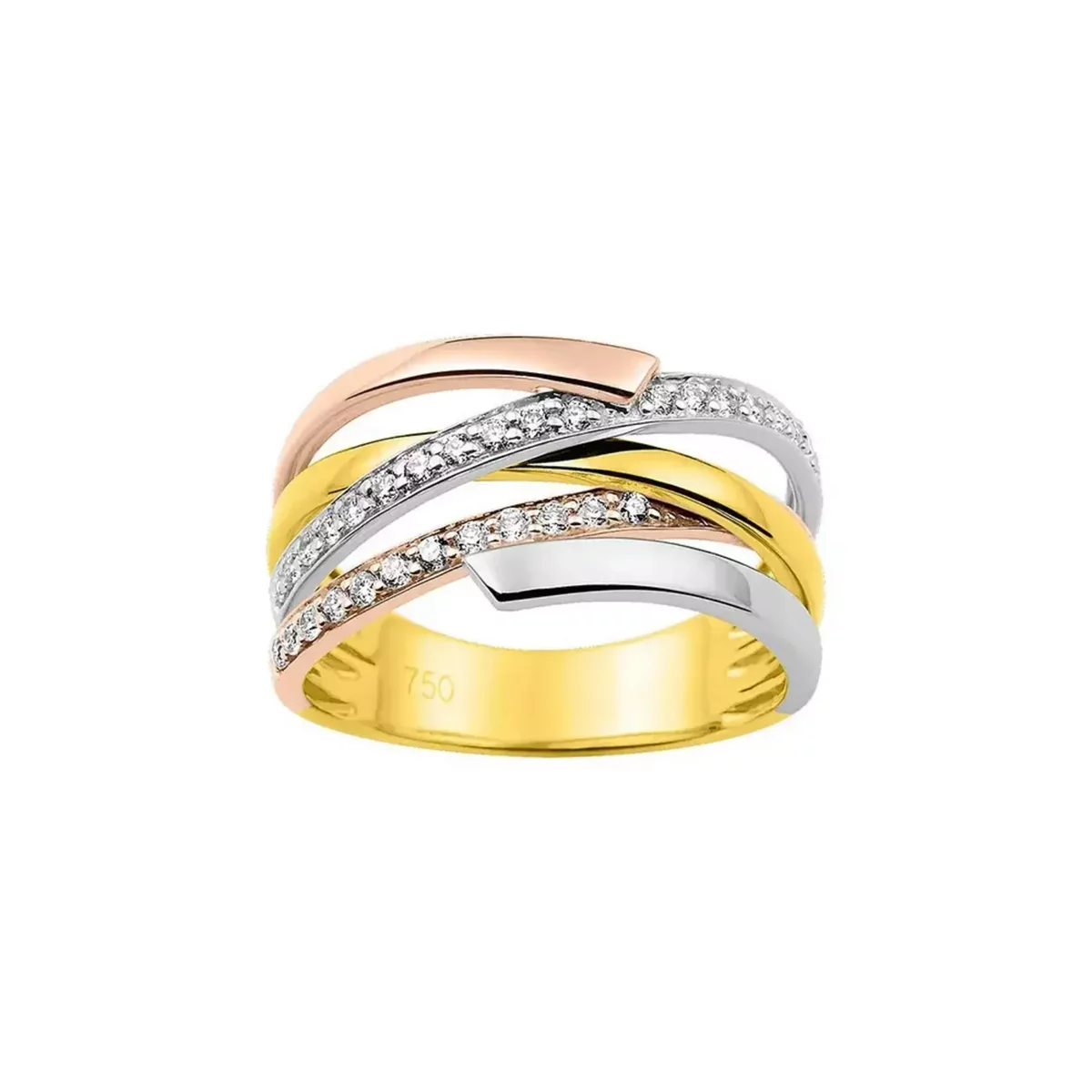 Bague femme discount or 18 carats