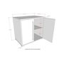Voir la diapositive 2 : Vipack Commode SAM blanche - Pour lit mi-hauteur