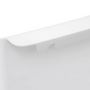 Voir la diapositive 4 : FIVE Poubelle de Cuisine  Rétractable  8L Blanc & Gris