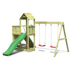 Fungoo Aire de jeux Floppi avec balançoire double - Fungoo