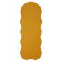 Voir la diapositive 6 : Paris Prix Miroir Mural en Tissu Bouclé  Teddy  160cm Moutarde