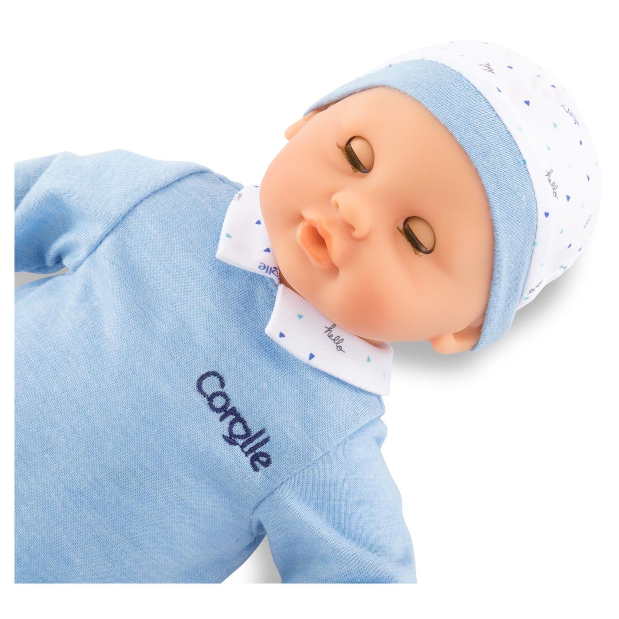 Voir la diapositive 3 : Corolle Poupon Bébé Calin Maël