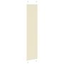Voir la diapositive 4 : VIDAXL Store plisse creme 40x200 cm largeur du tissu 39,4 cm polyester